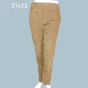 Men's J.Crew Tan Corduroy Pants Size 31x32